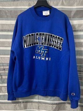 Champion Royal Blue Middle Tennessee MT Alumni Crewneck Sweatshirt